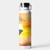 Bouteille D'eau Beau Arbre d'Acacia Africain (Arrière)