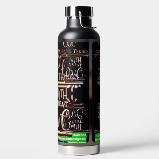 Bouteille d'eau - Beau art (Droite)