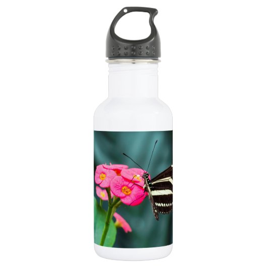 Bouteille D'eau Beau papillon (Devant)