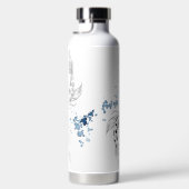 Bouteille D'eau Beautiful Japonais Koi Fish Swimming (Droite)