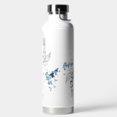 Bouteille D'eau Beautiful Japonais Koi Fish Swimming (Droite)