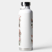 Bouteille D'eau Beaux Roses et papillon (Droite)
