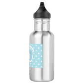 Bouteille D'eau Bébé bleu mou Pieds de garçon (Droite)