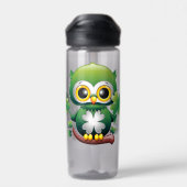 Bouteille D'eau Bébé Hibou Mignon St Patrick Dessin Animé (Arrière)