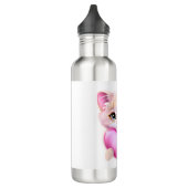Bouteille D'eau Bébé rose mignon Kitten (Gauche)