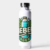 Bouteille D'eau Beber agua (Gauche)
