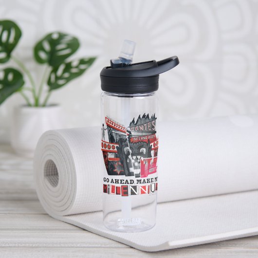 Bouteille D'eau Beetlejus | Aller de l'avant faire mon millénaire (Yoga)