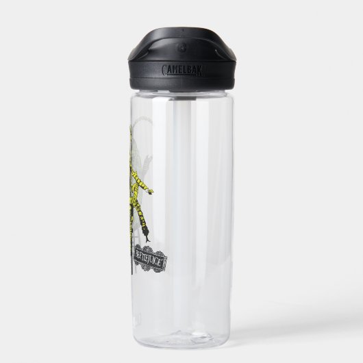 Bouteille D'eau Beetlejus | Le dendroctone en fauteuil (Arrière)