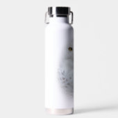 Bouteille D'eau Belle, Dreamy et Serene Snowy Owl (Avant)