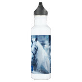 Bouteille D'eau Belle équipe Cheval Hiver Conduite photo (Droite)