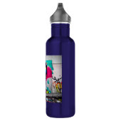 Bouteille D'eau Belle Graffiti Art Woman sur (Droite)
