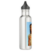 Bouteille D'eau Belle tenue autochtone amérindienne (Gauche)