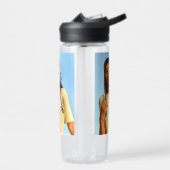 Bouteille D'eau Belle tenue autochtone amérindienne (Gauche)