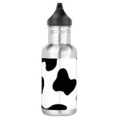 Bouteille D'eau Belle Vache Noire et Blanche (Droite)