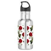 Bouteille D'eau Belles Roses Rouges (Dos)
