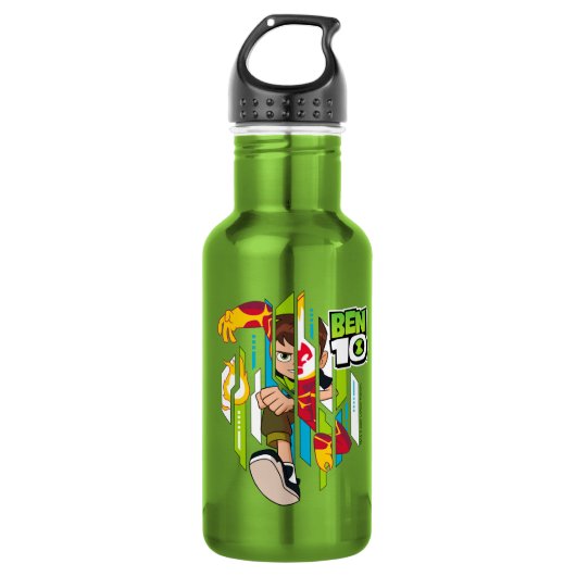Bouteille D'eau Ben 10 Transformation de l'ADN de l'hémataste (Devant)