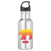 Bouteille D'eau Bend Oregon arc-en-ciel (Devant)