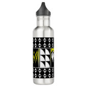 Bouteille D'eau Bénédiction des plumes en jaune (Gauche)