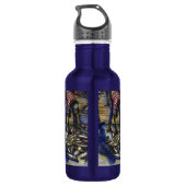 Bouteille D'eau Bénédictions de samedi, Harbour Island, Bahamas (Dos)