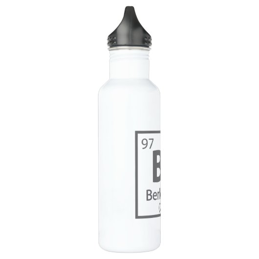 Bouteille D'eau Berkelium - Berkeley Science - Tableau périodique (Gauche)
