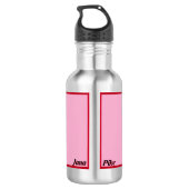 Bouteille D'eau Berry and Bow Sweet Kindergarten Chic (Dos)