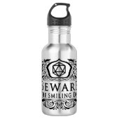 Bouteille D'eau Beware the smiling DM V4 (Devant)