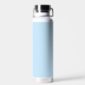 Bouteille D'eau Bible Verset Courage Bleu Clair Nom Simple Personn (Arrière)
