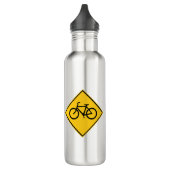 Bouteille D'eau Bicyclette pour panneau routier (Gauche)