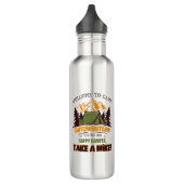 Bouteille D'eau Bienvenue Au Camp Quitcherbitchin Happy Camper (Gauche)