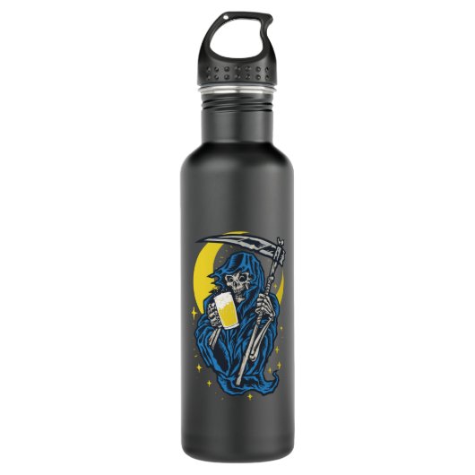 Bouteille D'eau Bière à bière à rabat Grim (Devant)