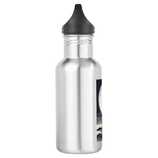 Bouteille D'eau Big Sable Point Michigan Lighthouse Moon (Gauche)