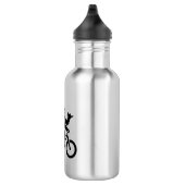 Bouteille D'eau Bigfoot Cyclisme Drapeau de Washington (Droite)
