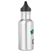 Bouteille D'eau Bigfoot Cyclisme Drapeau de Washington (Gauche)