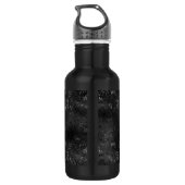 Bouteille D'eau Bijou médiéval en noir (Dos)