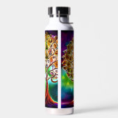 Bouteille D'eau Bijou Tone Arbre de vie Vibrant Beau (Gauche)
