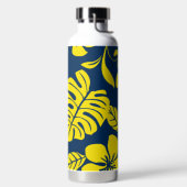 BOUTEILLE D'EAU BIKINI ROSE (BLEU FONCÉ/JAUNE) (Droite)