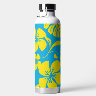 BOUTEILLE D'EAU BIKINI ROSE (BLEU/JAUNE)
