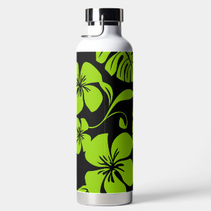 BOUTEILLE D'EAU BIKINI ROSE (NOIR/LIME)