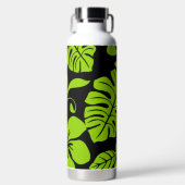 BOUTEILLE D'EAU BIKINI ROSE (NOIR/LIME) (Avant)