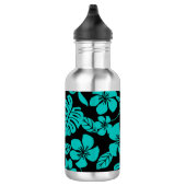 BOUTEILLE D'EAU BIKINI ROSE (NOIR/TURQUOISE) (Droite)