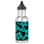 BOUTEILLE D'EAU BIKINI ROSE (NOIR/TURQUOISE) (Gauche)