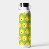 Bouteille D'eau Billard jaune numéro un Motif (Avant)