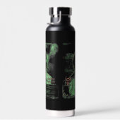 Bouteille D'eau Bio-Déchets - Technique-Dystopique (Plage)