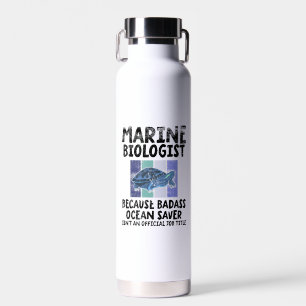 Bouteille D'eau Biologiste marin Biologie marine