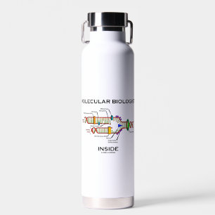 Bouteille D'eau Biologiste moléculaire dans la réplication de l'AD