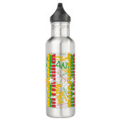 Bouteille D'eau Birmanie Drapeau magnifique patriotique (Droite)