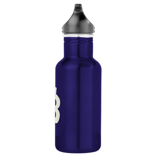 Bouteille D'eau Bitcoin Standard ₿ (Blue) (Droite)