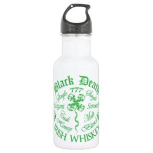 Bouteille D'eau Black Death 777 - Honey Irish Whiskey
