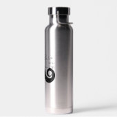 Bouteille D'eau Black Funny Humor I Mustache (Gauche)