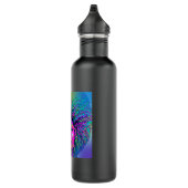 Bouteille D'eau Black Girl Pâques Magie Brown Peau Girls Blue East (Droite)